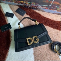 Good Quality Dolce & Gabbana Origianl Leather Bag DG8634 Black