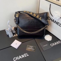 Cute Chanel gabrielle hobo bag A93824 black