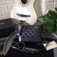 New Product Chanel gabrielle small hobo bag A91810 light black