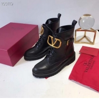 Top Design Valentino Leather Shoes VT989JYX-1