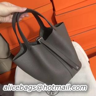Hot Style Hermes Picotin Lock PM Bags Original Leather H8688 grey