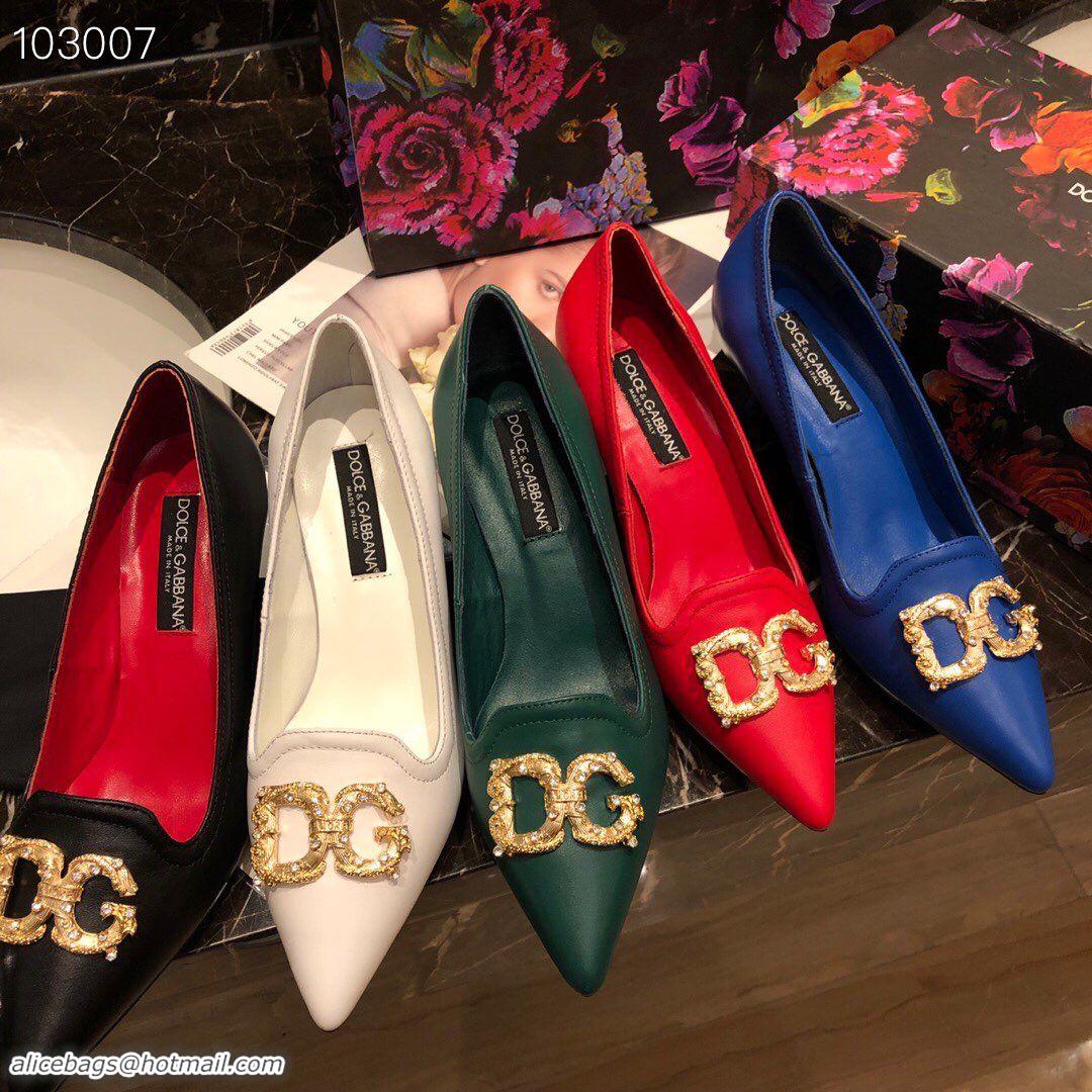 Hot Sell Dolce & Gabbana 6CM High Heels Shoes DG447SJC-5