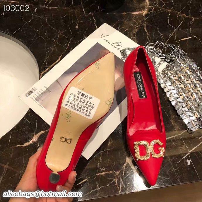 Hot Sell Dolce & Gabbana 6CM High Heels Shoes DG447SJC-5