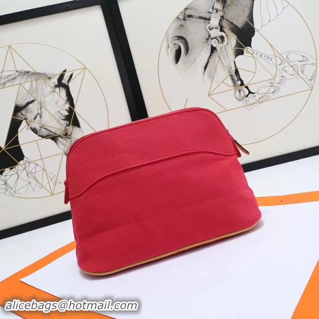 Most Popular Hermes Cosmetic Bag H3699 Red