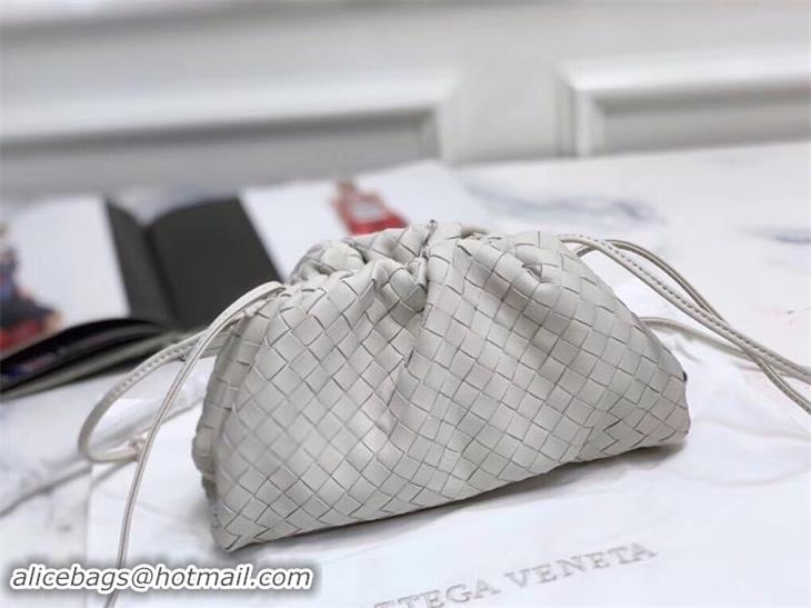 Most Popular Bottega Veneta Original Leather clutch 59877 white