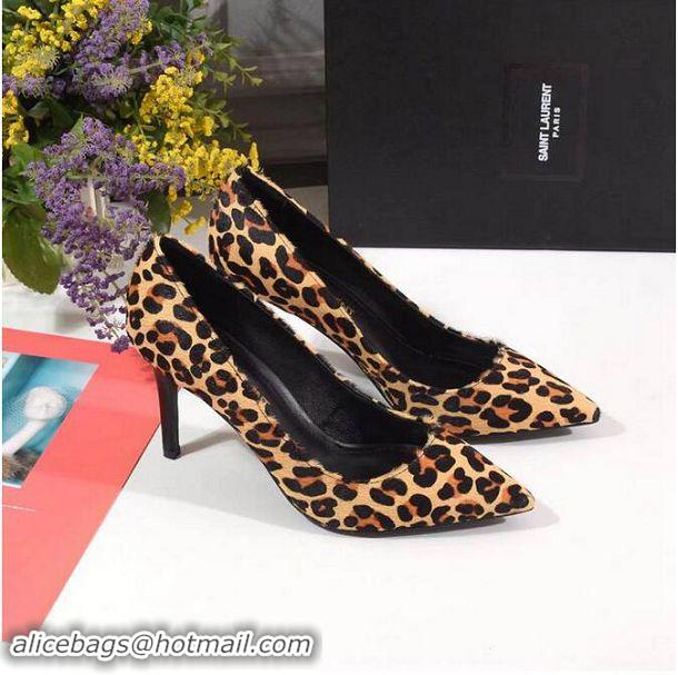 Duplicate Yves Saint Laurent High-Heeled Shoes YSL8945 2019