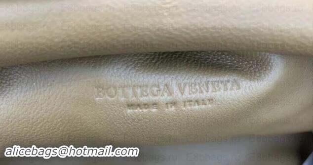 Top Quality Bottega Veneta Frame Pouch Clutch Small Bag with Strap In Intrecciato Woven Leather Camel 191113