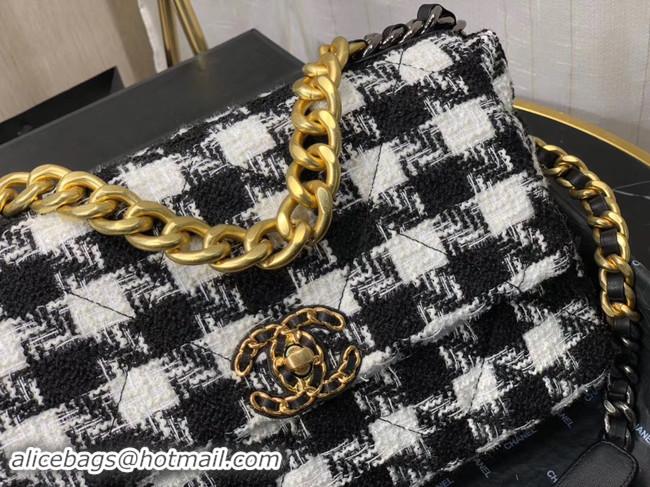 Best Price CHANEL 19 Flap Bag AS1161 Black&white