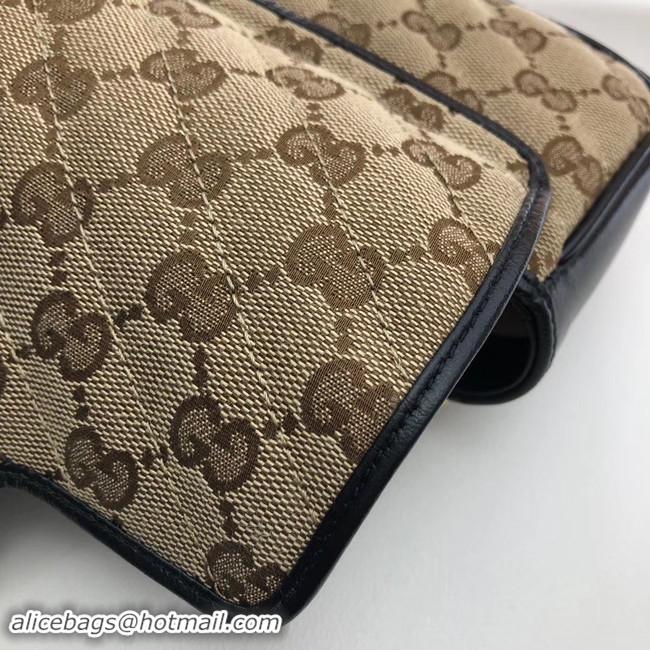 Practical Gucci GG Marmont mini shoulder bag 574969 black 