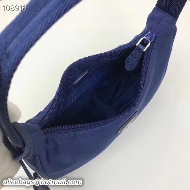 Pretty Style Prada Nylon tote bag 1NE515 blue
