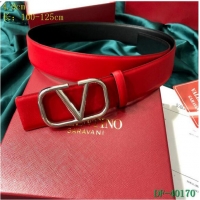 Best Price Valentino Width 4cm Togo Leather VLOGO Belt V7176