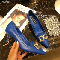 Top Quality Dolce & Gabbana 6CM High Heels Shoes DG447SJC-1
