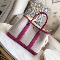 New Luxury Hermes Garden Party 36cm Tote Bags Original Leather H3698 Rose