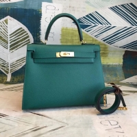 Trendy Design Hermes original Kelly Epsom Leather KL32 green