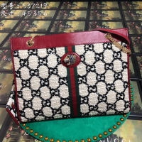 Trendy Design Gucci Rajah GG tweed large shopping bag 537219 white