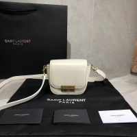 Grade Yves Saint Laurent Shoulder Bag Y566959 White