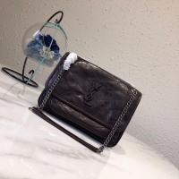 Luxury Yves Saint Laurent MINI Niki Chain Bag 498893 fuchsia
