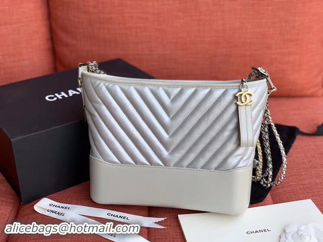 Grade Cheap Chanel Gabrielle Hobo Bag A93824 light blue