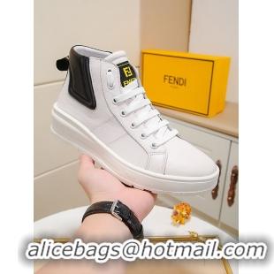Low Price Fendi High Tops Casual Shoes For Men #726504