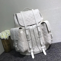 Traditional Discount Louis Vuitton CHRISTOPHER Large backpack M53285 white