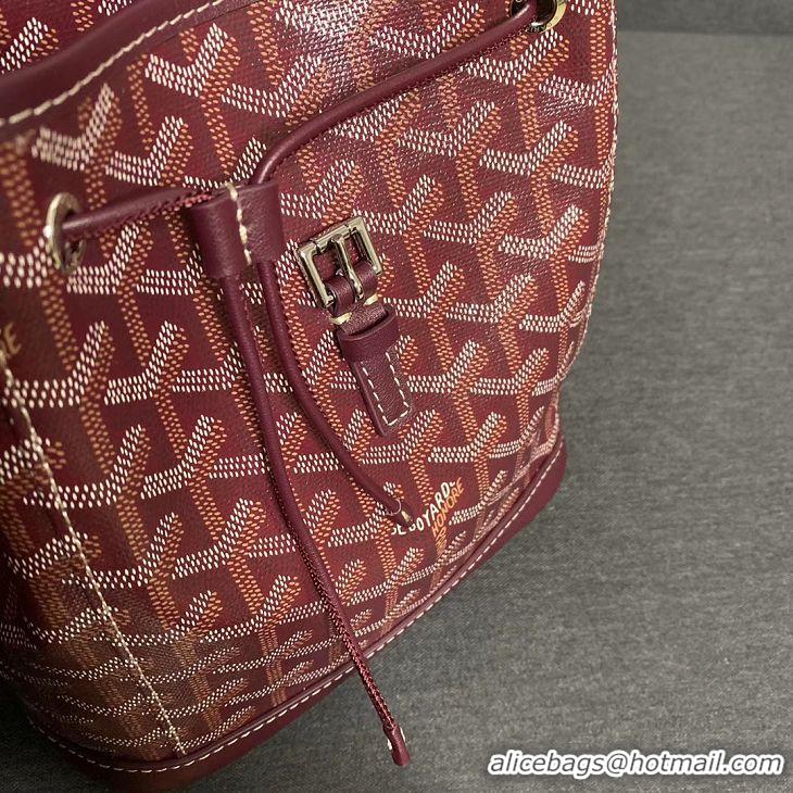 Cheap Design Goyard Original Alpin Backpack Mini G8710 Burgundy