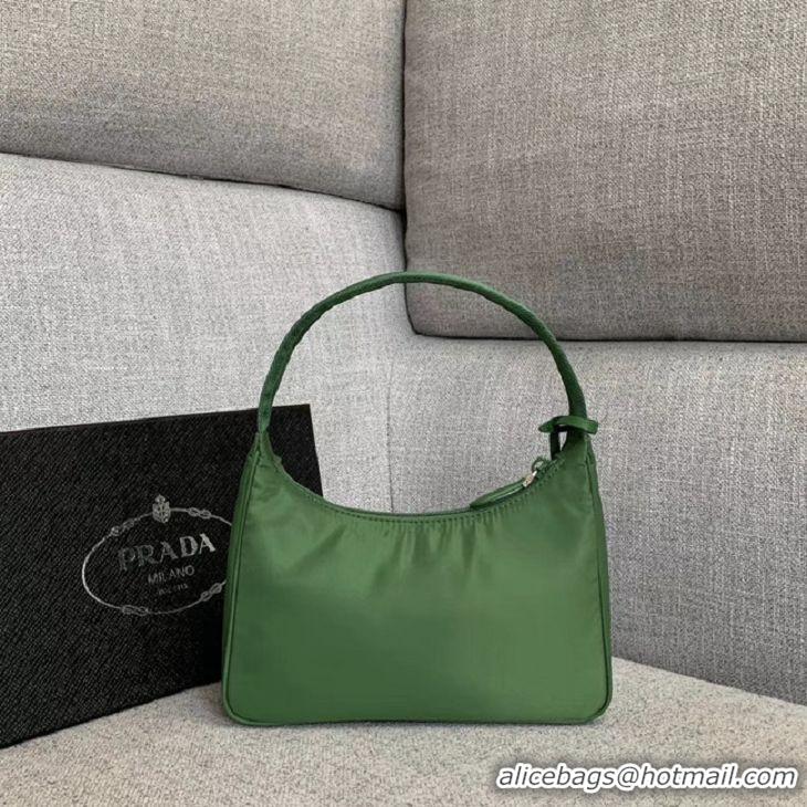 Buy Wholesale Prada Re-Edition nylon Tote bag 91204 green
