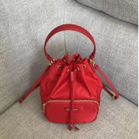 Fashion Imitation Prada Re-Edition nylon Tote bag 81166 red