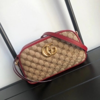 Purchase Inexpensive Gucci GG Marmont small shoulder bag 447632 red