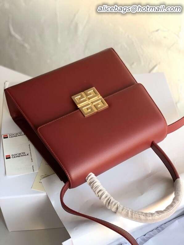Classic Cheapest Givenchy Calfskin tote 2019 Burgundy