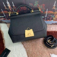 Top Quality Dolce & Gabbana Origianl Leather Bag 4131 black