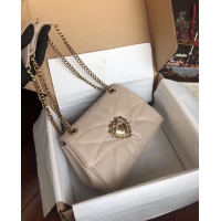 Top Quality Dolce & Gabbana Origianl Leather Bag 4919 grey