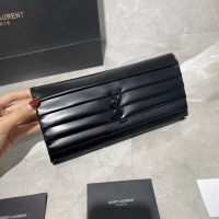 Reasonable Price Yves Saint Laurent Original leather Clutch bag Y593168 Black