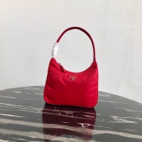 Buy Fashionable Prada Re-Edition nylon Tote bag MV519 red