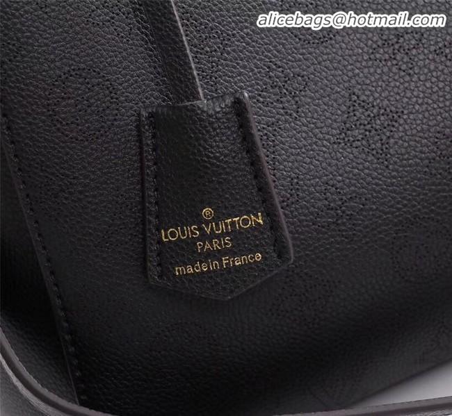 Spot Bulk Louis Vuitton Mahina Leather 41046 black