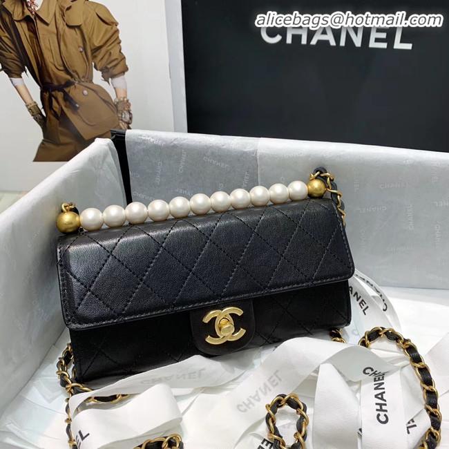 Imitation Cheapest Chanel Flap Bag AP1001 black
