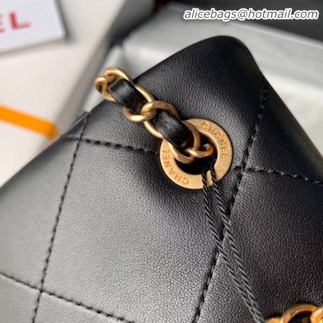 Affordable Price Chanel Flap Bag Original Sheepskin Leather AS1466 black