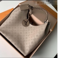 Discount Louis Vuitton Original Mahina Leather Carmel M52950 Galet
