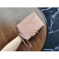 Top Quality Louis Vuitton Original Monogram Empreinte Clutch bag MELANIE M68705 pink