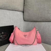 Buy Discount Prada Nylon Shoulder Bag 91277 pink
