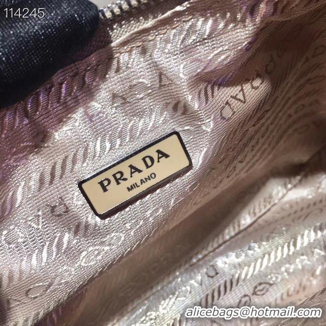 Inexpensive Prada Nylon and Saffiano leather mini bag 1NE204 apricot