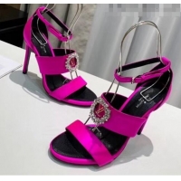 Fashion Louis Vuitton Satin Madeleine Platform Sandal LV0652 Rosy 2020