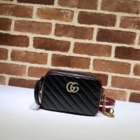 New Style Gucci GG Marmont Matelasse mini Bag 448065 black