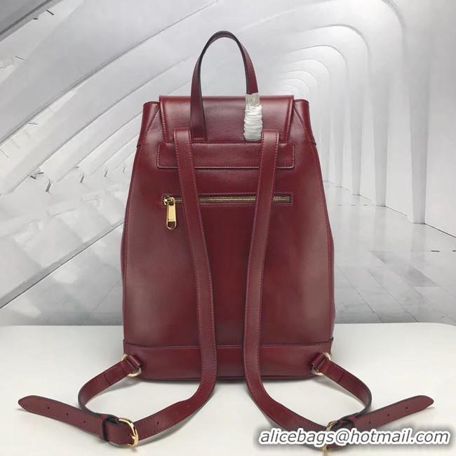 Luxury Gucci 1955 Horsebit backpack 620849 red
