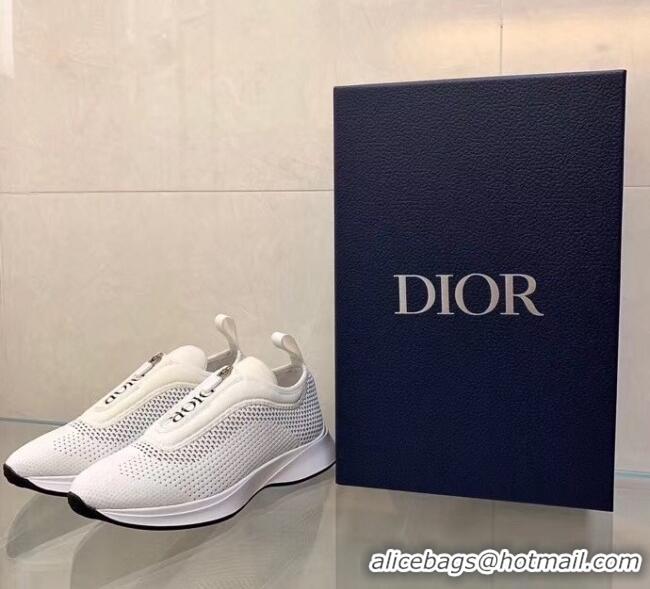 Cheap Price Dior B25 Low-Top Sneaker in Neoprene and Mesh CD2029 White 2020(For Women and Men)