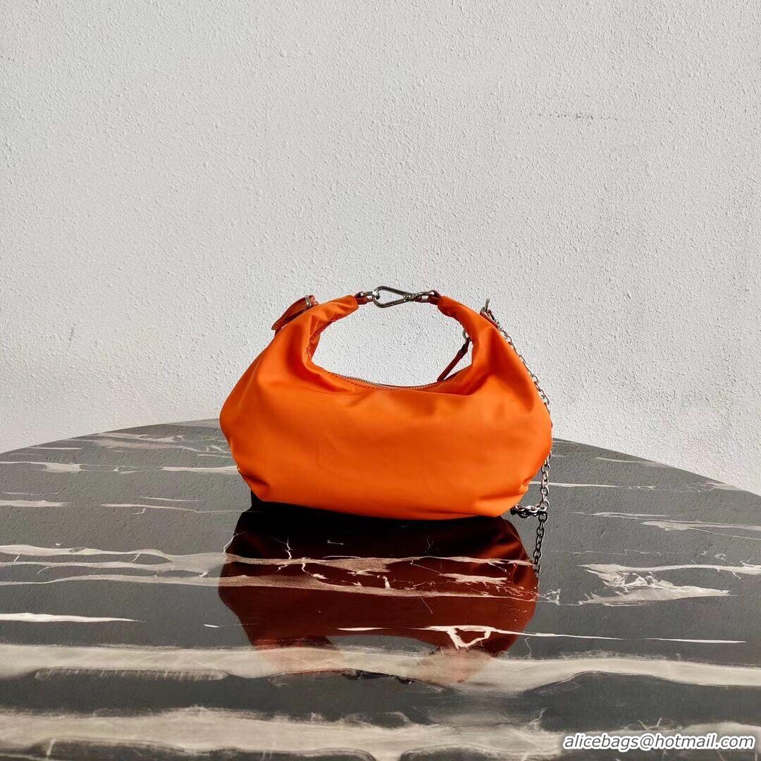 Sophisticated Prada Re-Edition 2005 nylon shoulder bag 1BH172 orange