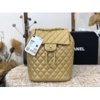 Perfect Chanel Backpack Sheepskin Original Leather 83431 gold