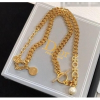 Cheapest Dior Pearl Chain Necklace 2061236 2020