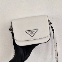 Classic Specials Prada Saffiano leather mini shoulder bag 2BD249 white