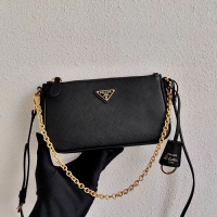 Modern Classic Prada Saffiano leather mini shoulder bag 2BH171 black