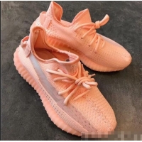 Pretty Style Adidas Yeezy Boost 350 V2 Static Sneakers A51510 Orange Pink 2019